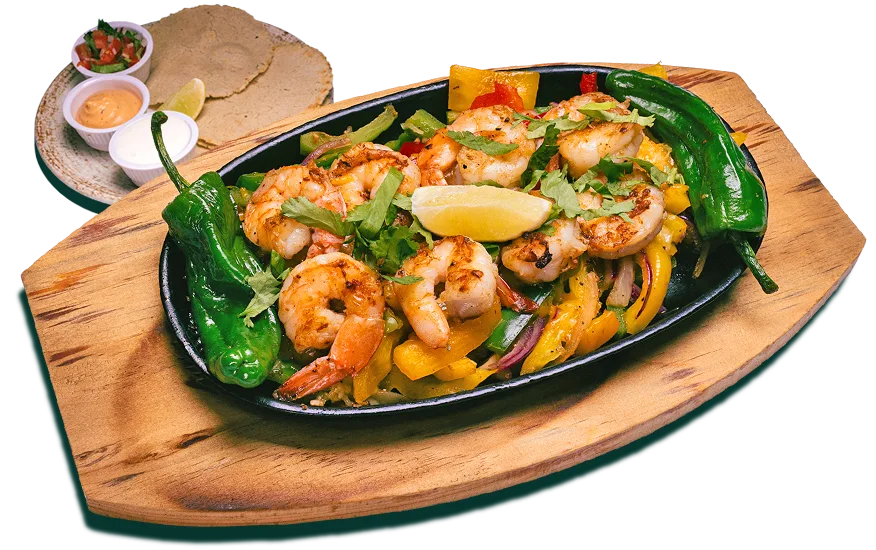 Fajitas z krewetkami