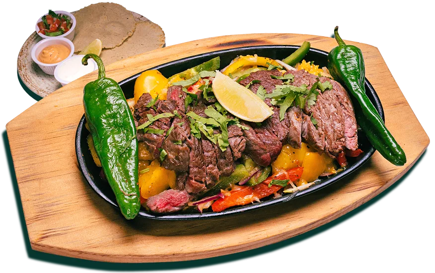 Fajitas z polędwicą wołową