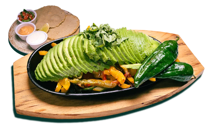 Fajitas vege - z avocado