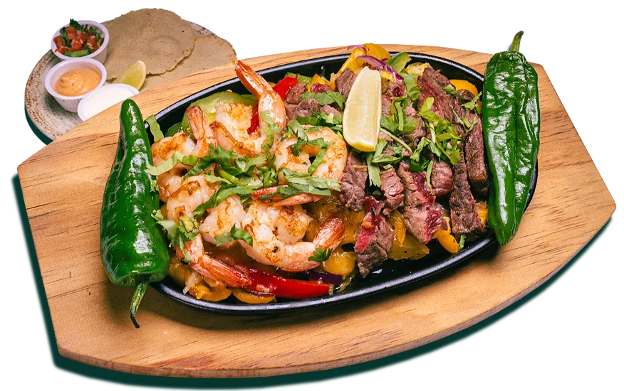 Fajitas surf & turf