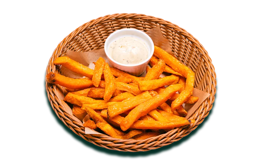 Patatas dulces fritas